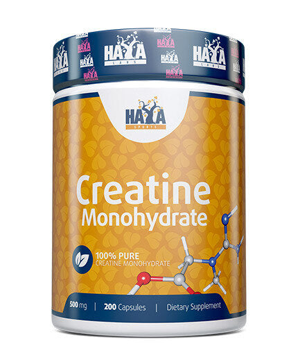 Αθλητική κρεατίνη μονοϋδρική 500mg/200 καπάκια.