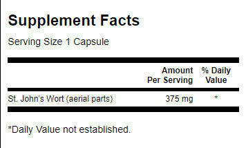 WORT του Αγίου Ιωάννη 375 mg - 60 κάψουλες