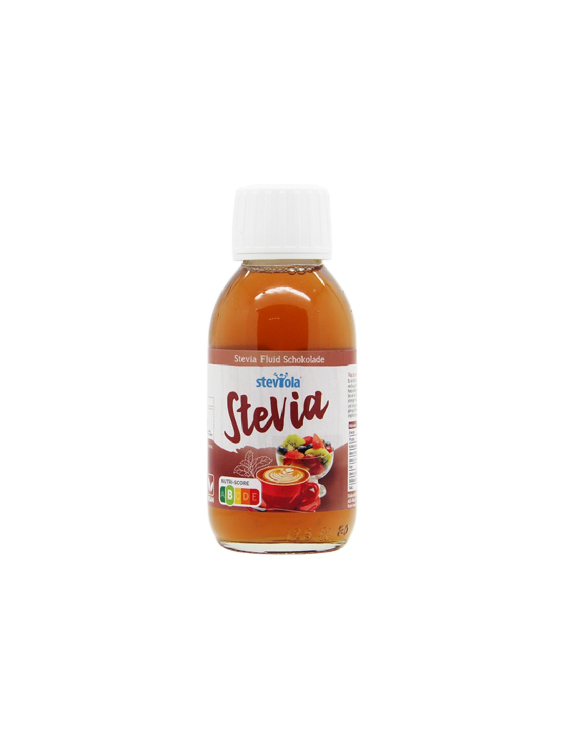 Υγρό stevia με γεύση σοκολάτας Steviola, 125 ml