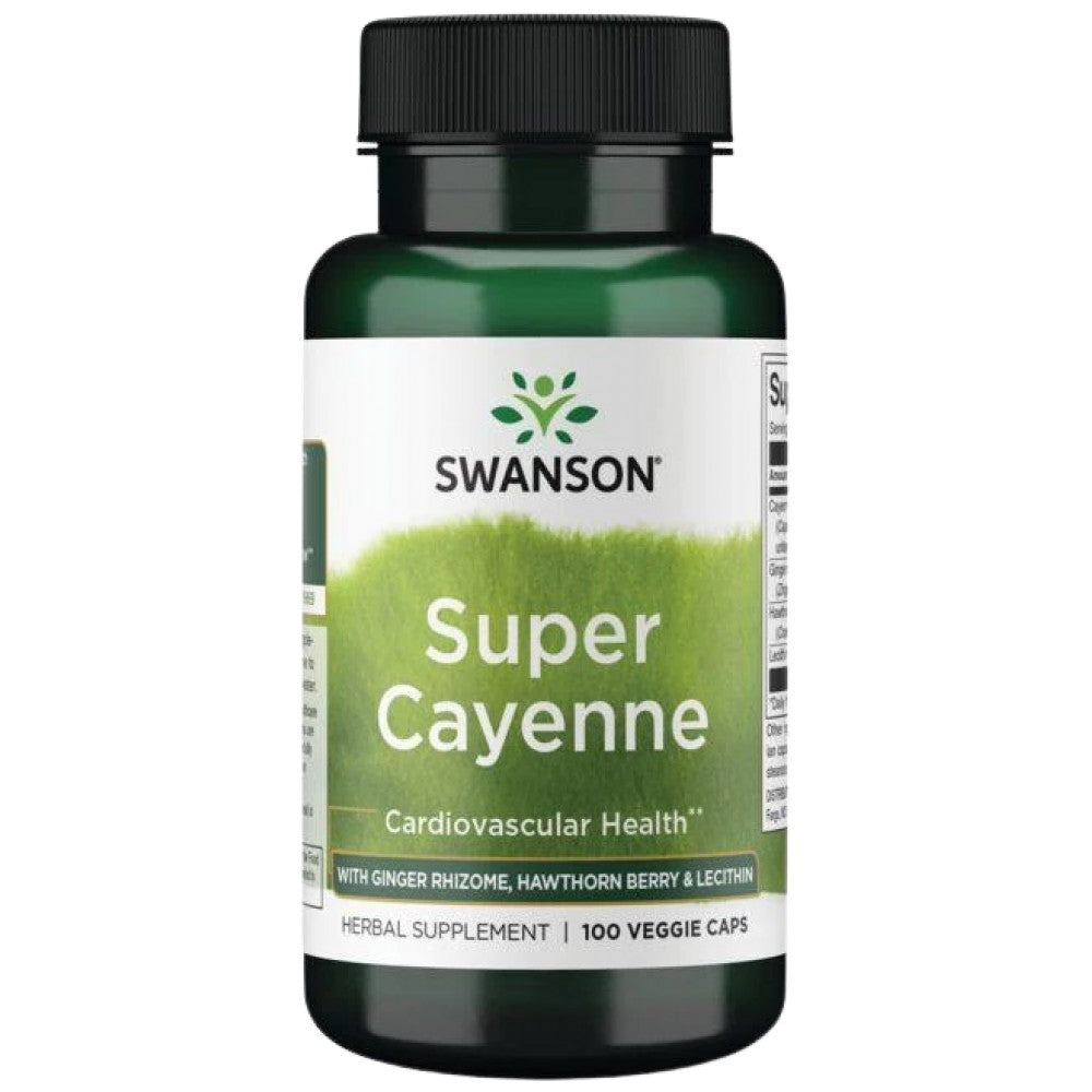 Super Cayenne | Με Ginger and Hawthorn 100 κάψουλες