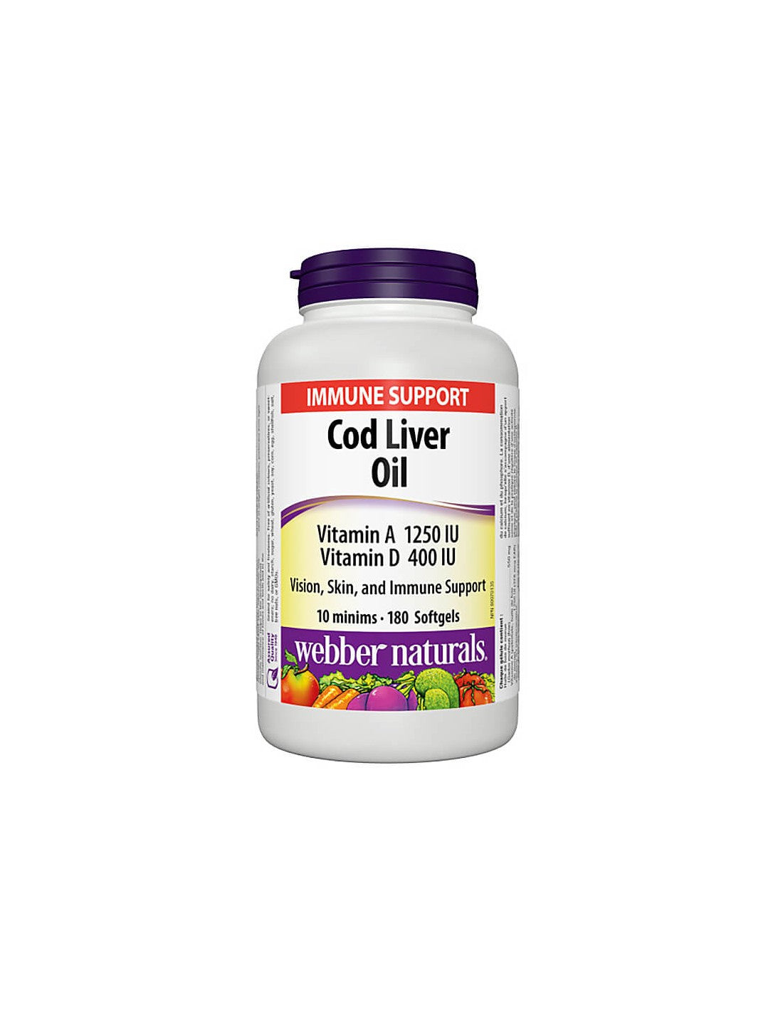 Super Cod Liver Oil - Λάδι συκώτι, 180 κάψουλες Softgel