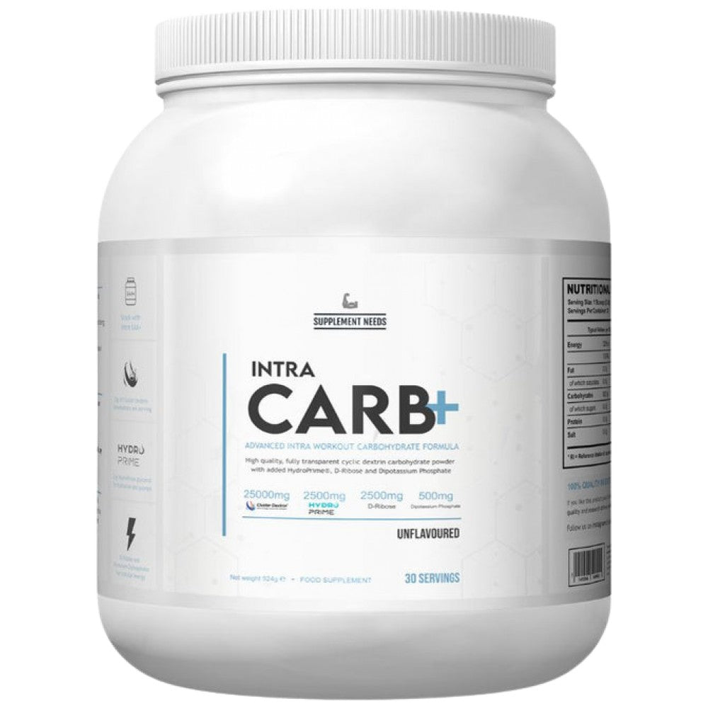 Intra carb+ | με δεξατρίνη συμπλέγματος και D-Ribose 924 γραμμάρια