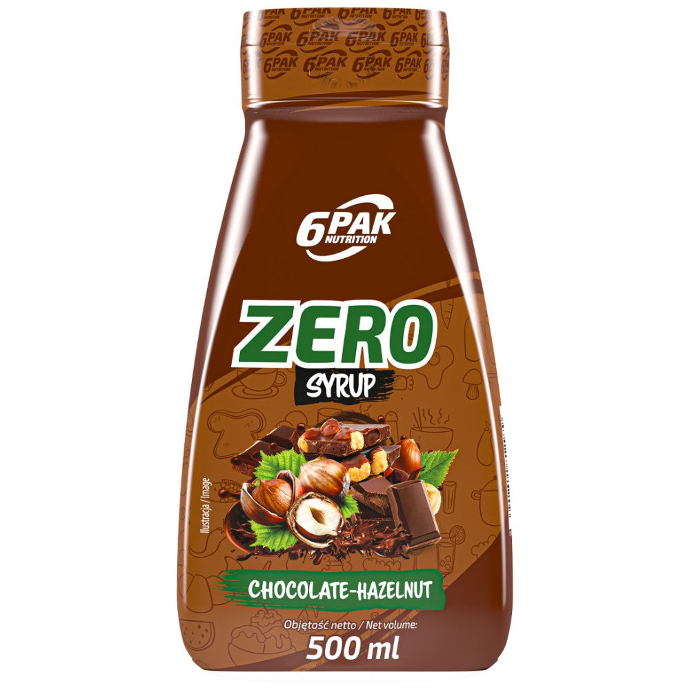 Σιρόπι μηδέν - φουντούκι σοκολάτας - 500 ml