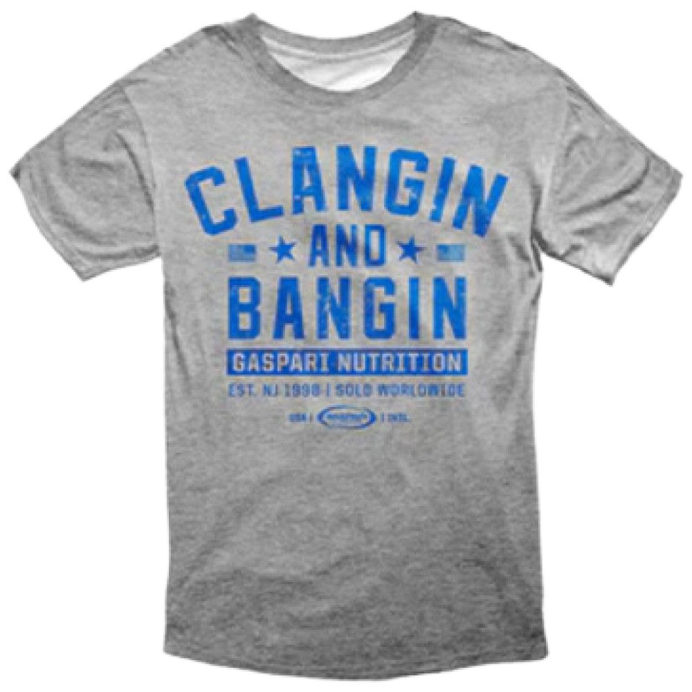 Clangin And Bangin T-Shirt | Γκρί