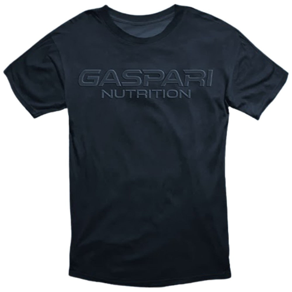 T -Shirt/Gaspari Black Logo - Black