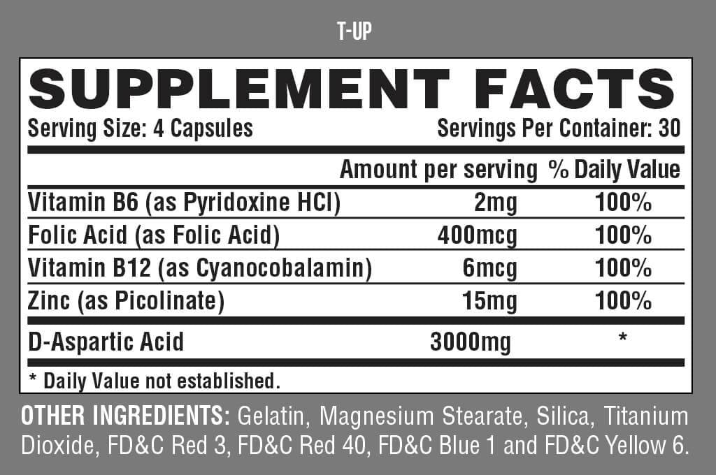 T -up Black - 120 κάψουλες