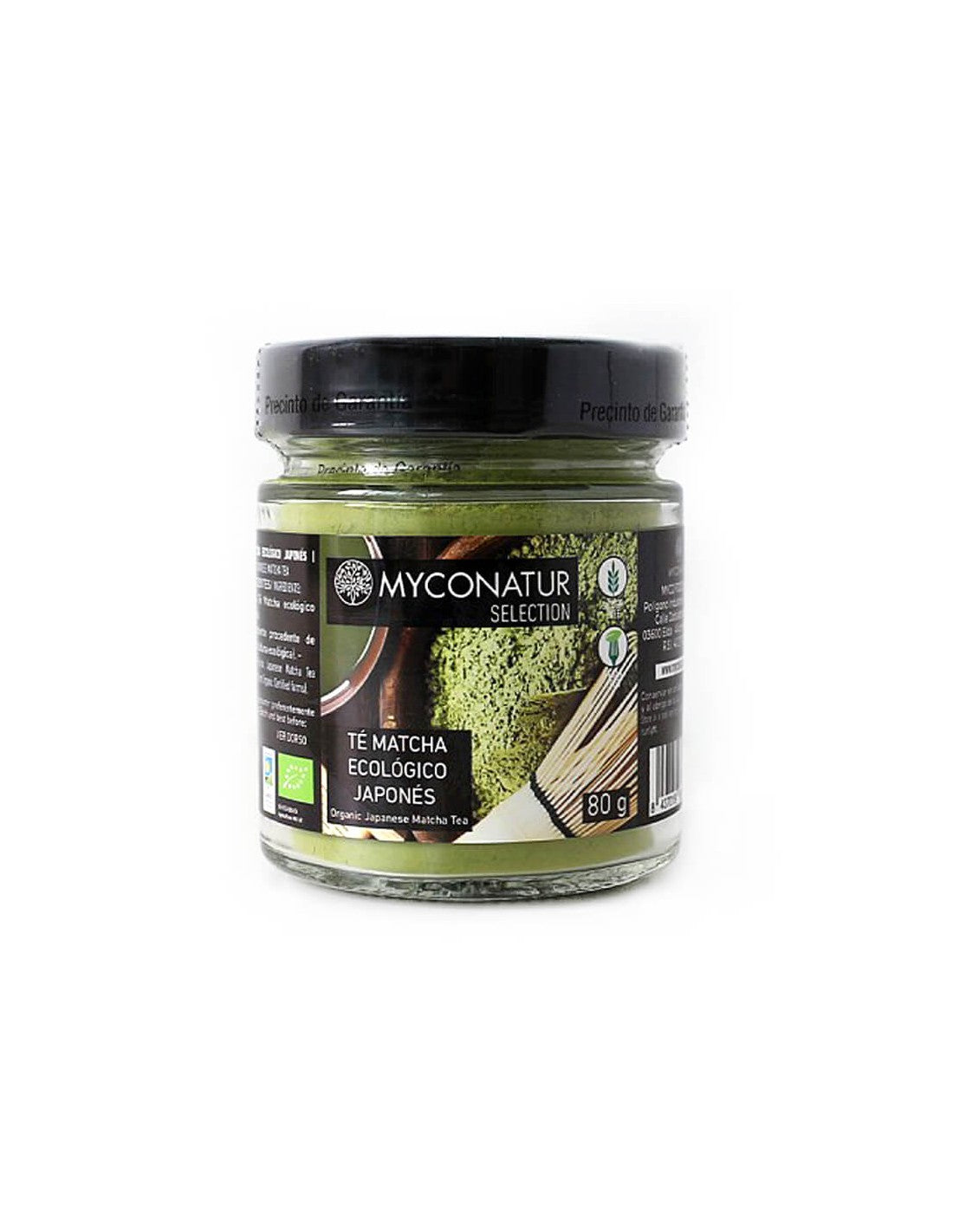 Ιαπωνικό τσάι matcha, Bio - Βιολογικό matcha (λεπτοαλεσμένο πράσινο τσάι) σε σκόνη, 80 γρ. <tc>Myconatur</tc>