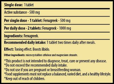 Tablet Testo Herb 60