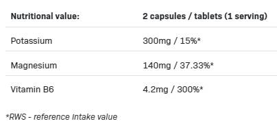 Tri Magnesium + Potassium - 100 κάψουλες
