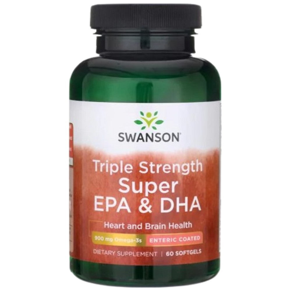 Triple Strength Super EPA and DHA 900 mg 60 Softgels