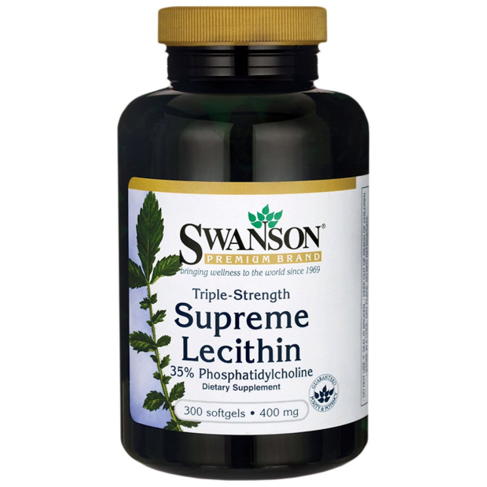 Τριπλό αντοχή Supreme Lecithin 300 Gel Capsules