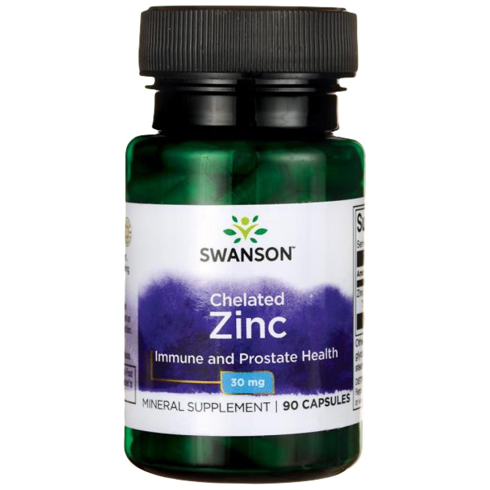 Ultra Albion Chelated ψευδάργυρος 30 mg 90 κάψουλες