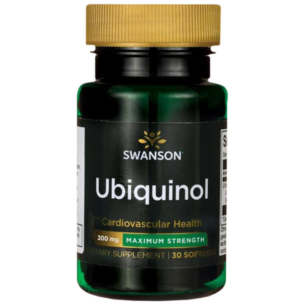 Ubiquinol - Μέγιστη αντοχή 30 κάψουλες πηκτής