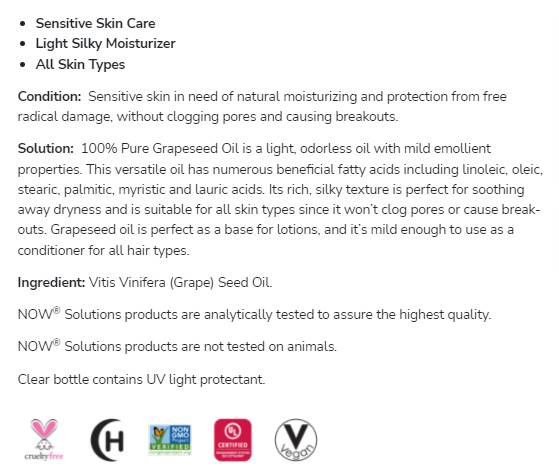 Στρατιωτικό λάδι | 100% καθαρή ευαίσθητη φροντίδα του δέρματος - 473 ml