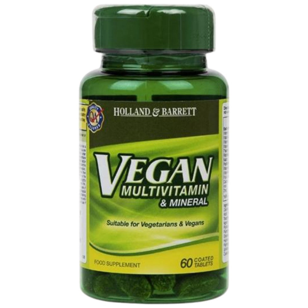 Πολυβιταμίνη για vegan & Μέταλλα - 60 Δισκία