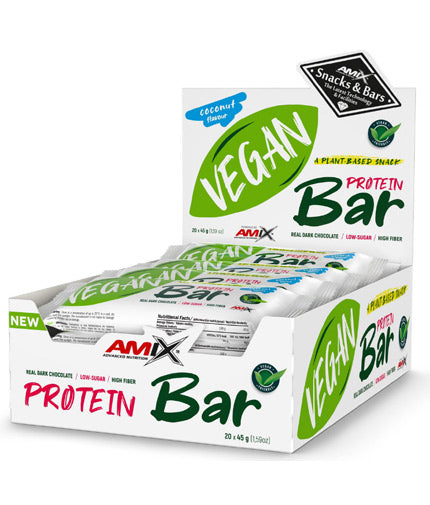 Vegan Protein Bar Box/20 x 45 γρ