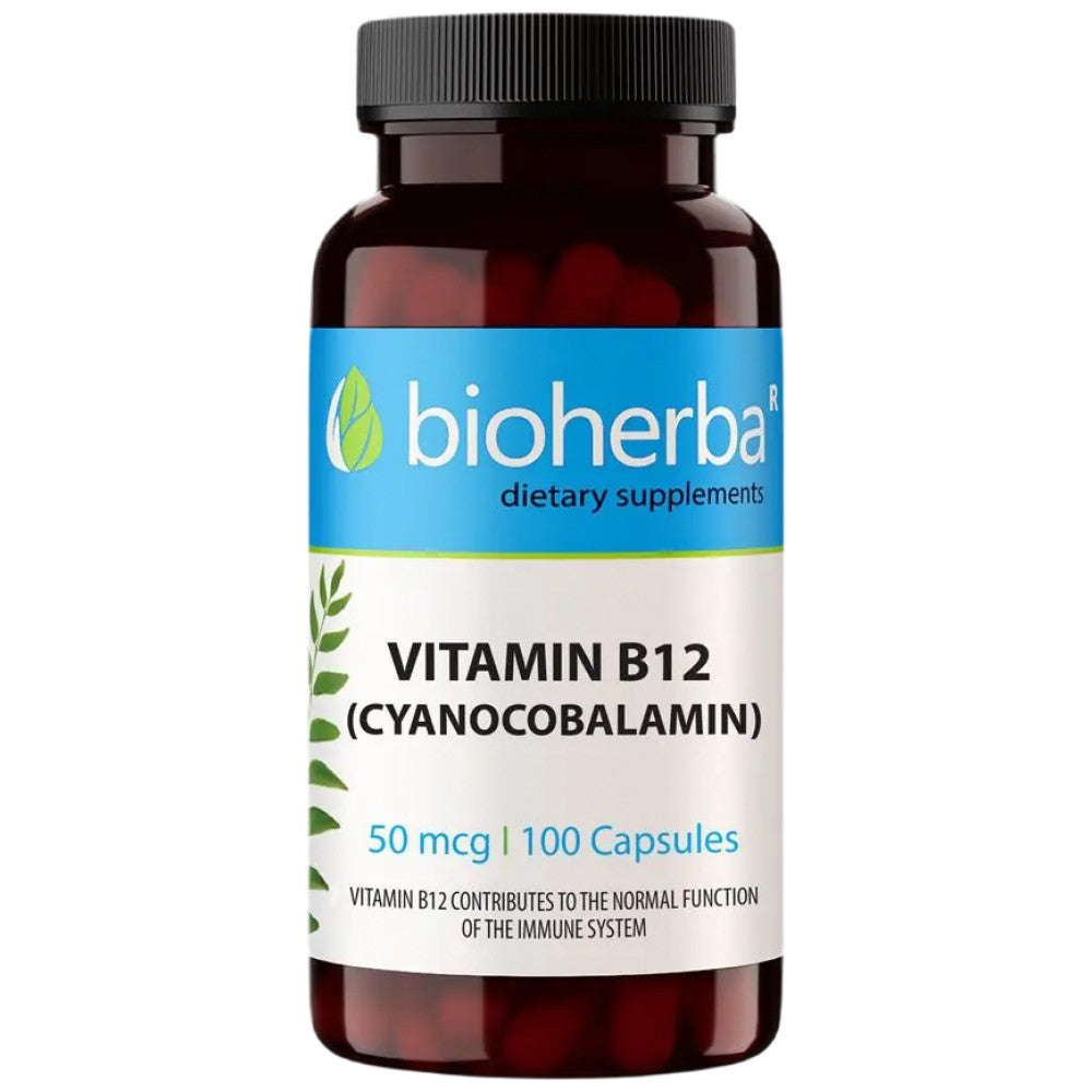 Βιταμίνη Β -12 500 MCG - 100 κάψουλες