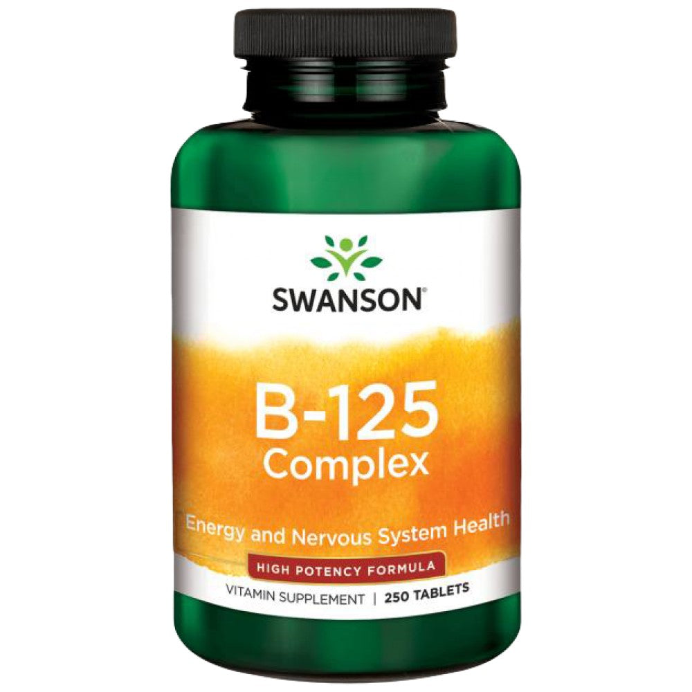 Vitamin B-125 Complex - High Potency 250 κάψουλες