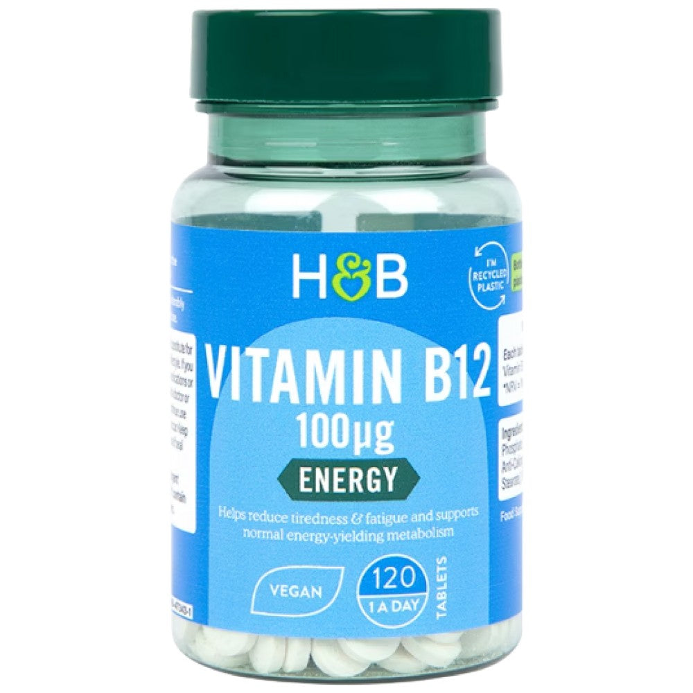 Βιταμίνη Β12 100 mcg | Μεθυλοβαλαμίνη - 120 δισκία