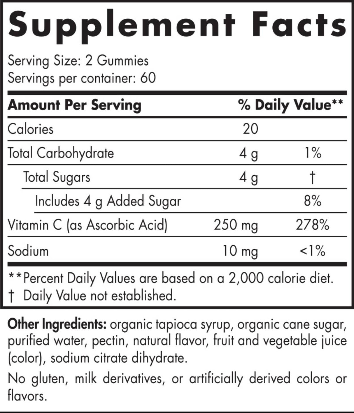 Βιταμίνη C Gummies Sport 250 mg - 120 Gummies