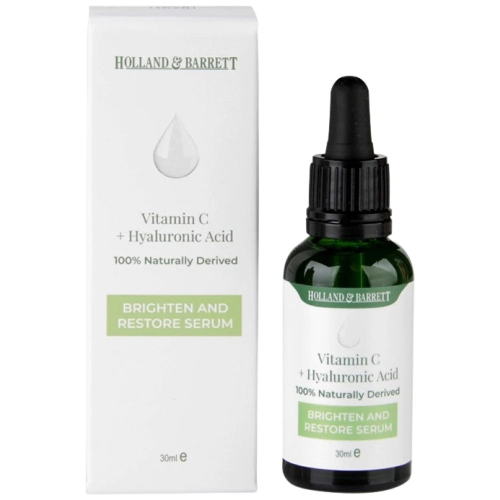 Βιταμίνη C + Υαλουρονικό οξύ ορό - 30 mL