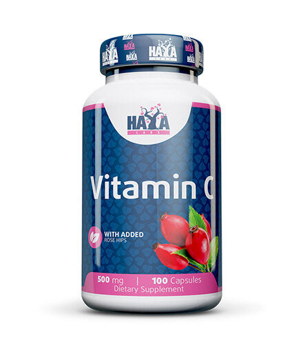 Βιταμίνη C με τριαντάφυλλα 500mg/100 καπάκια.