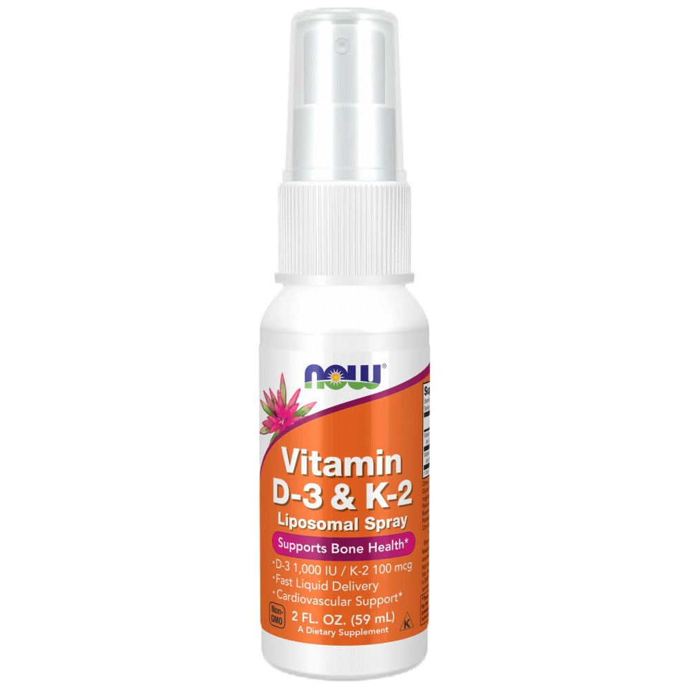 Βιταμίνη D-3 1000 IU & K-2 100 mcg | Λιποσωμικό σπρέι - 59 ml