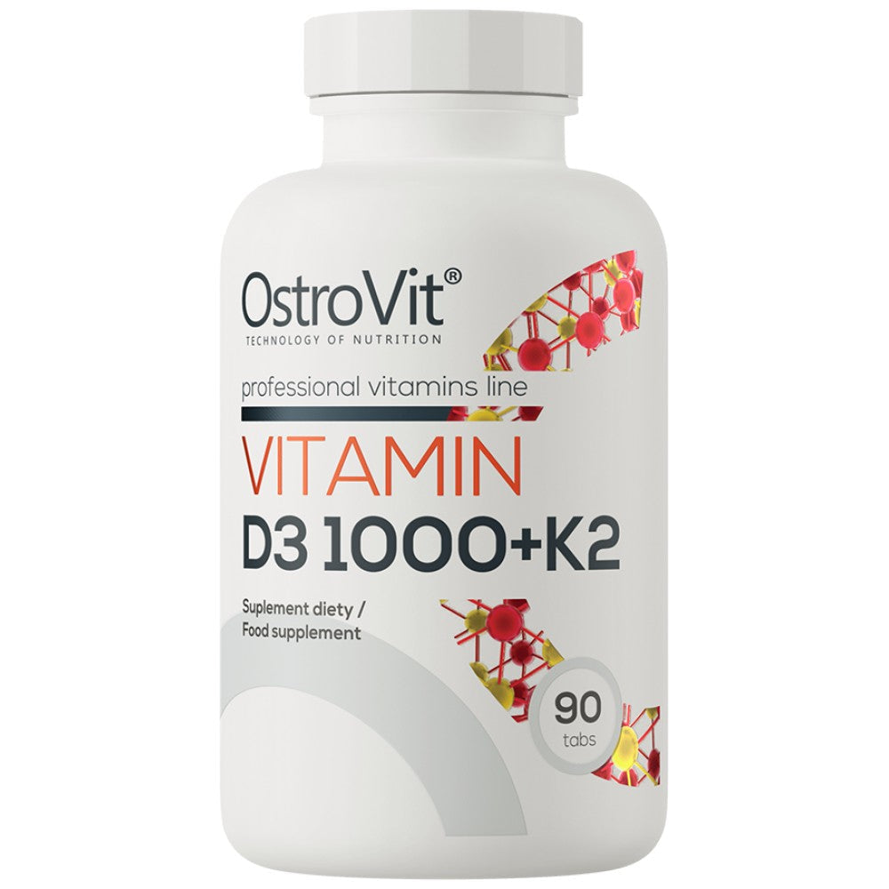 Βιταμίνη D3 1000 IU + K2 50 MCG 90 Δισκία