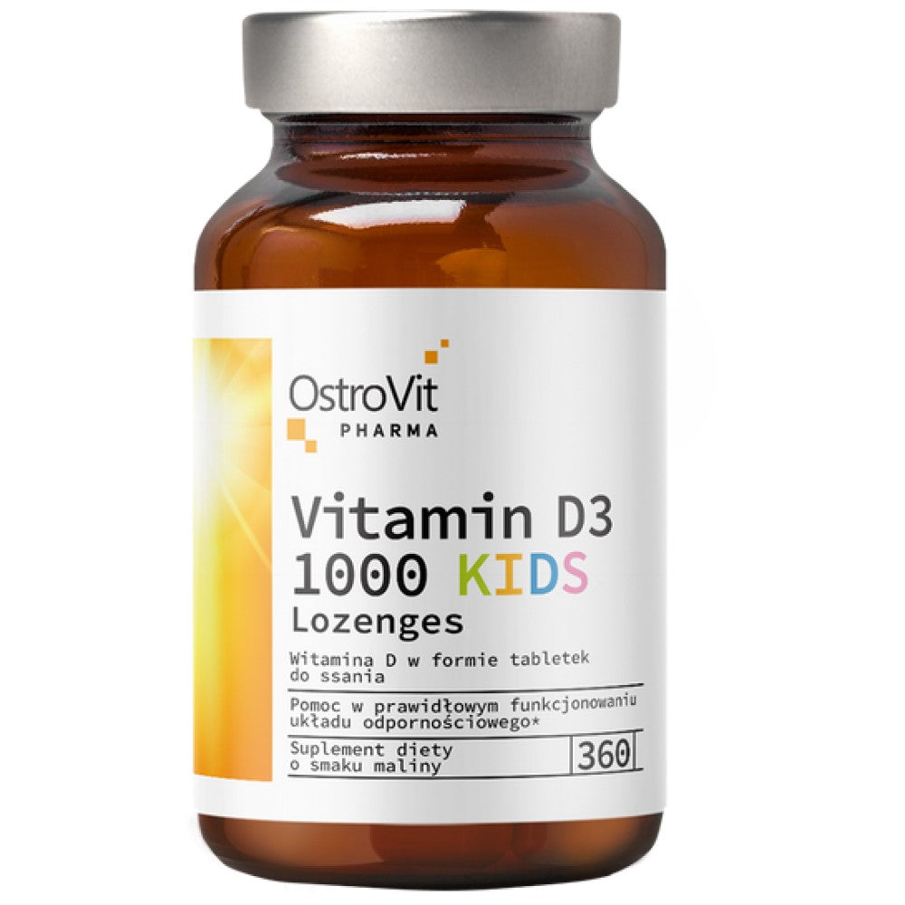 Βιταμίνη D3 1000 Παιδιά | Lozenges 360 Υπογλώσσια δισκία