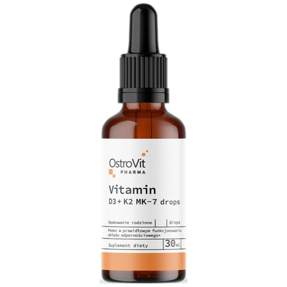 Η βιταμίνη D3 + K2 MK-7 πέφτει 30 mL
