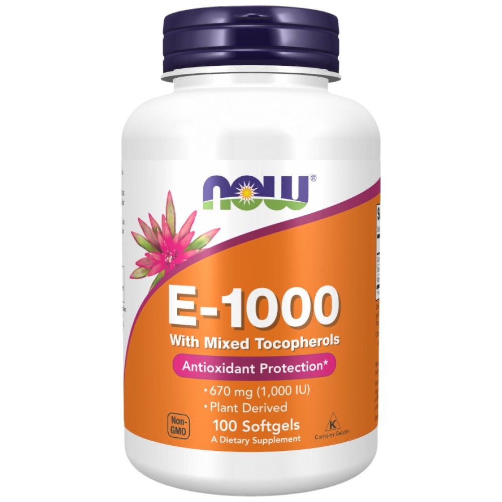 Vitamin E-1000 Natural - 50 κάψουλες gel