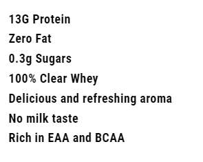 Warcry Clear Whey Protein | Έτοιμο προς κατανάλωση-330 ml