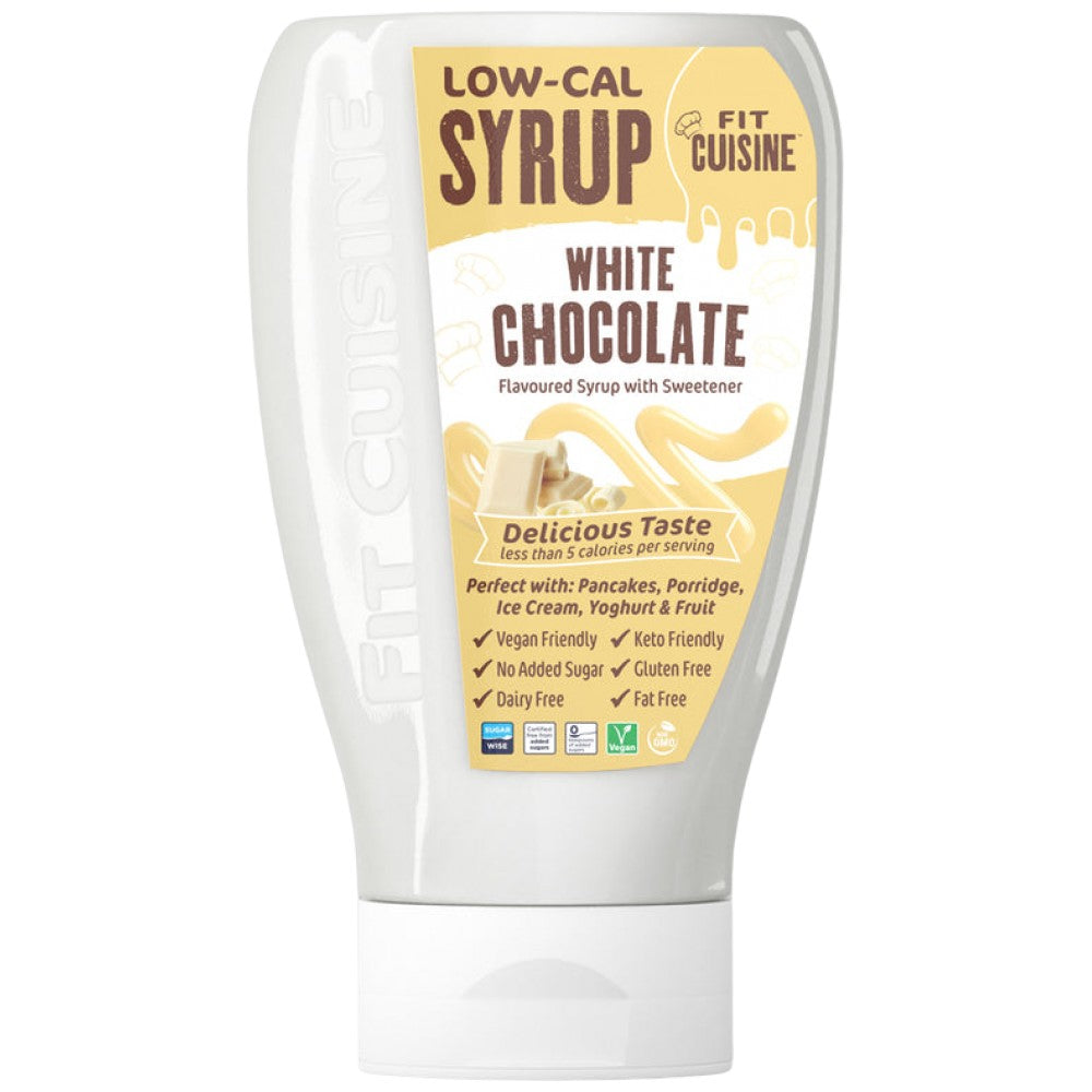 Fit Cuisine Cuisine χαμηλού κόμβου | Λευκή σοκολάτα - 425 ml