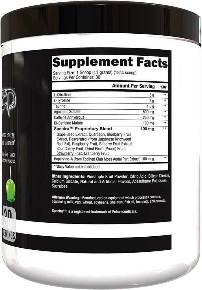 White Warped/Pre-Workout - 330 γραμμάρια