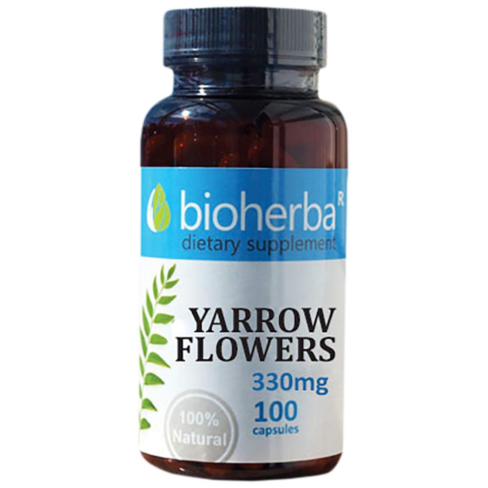 Yarrow Flowers 330 mg - 100 κάψουλες