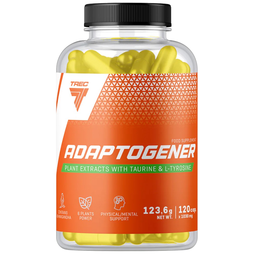 Adaptogen | Με Ashwagandha, Rhodiola, L -τυροσίνη - 120 κάψουλες