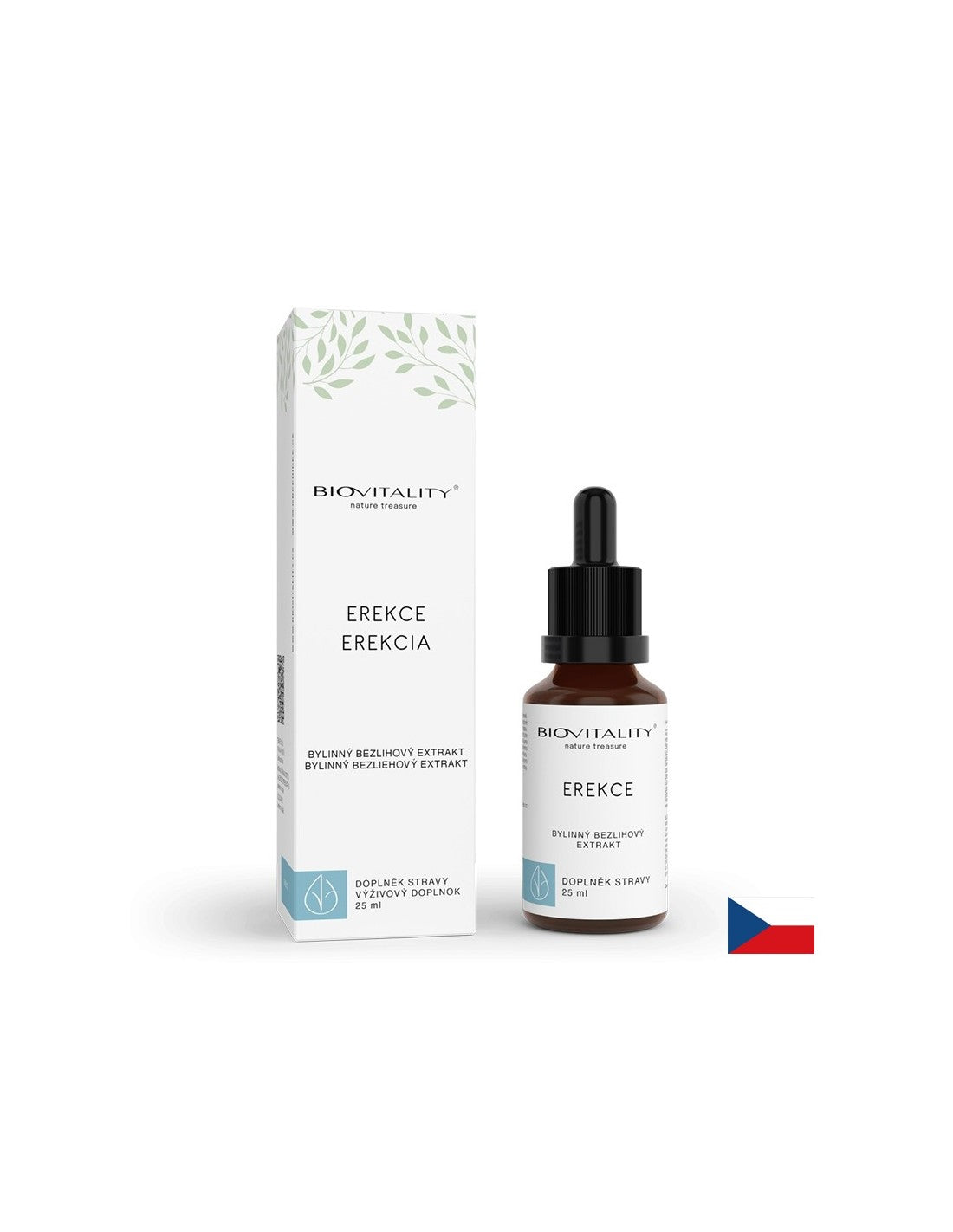 Αφροδισιακό για τους άνδρες Biovitality®, 25 ml βάμματα (χωρίς αλκοόλ)
