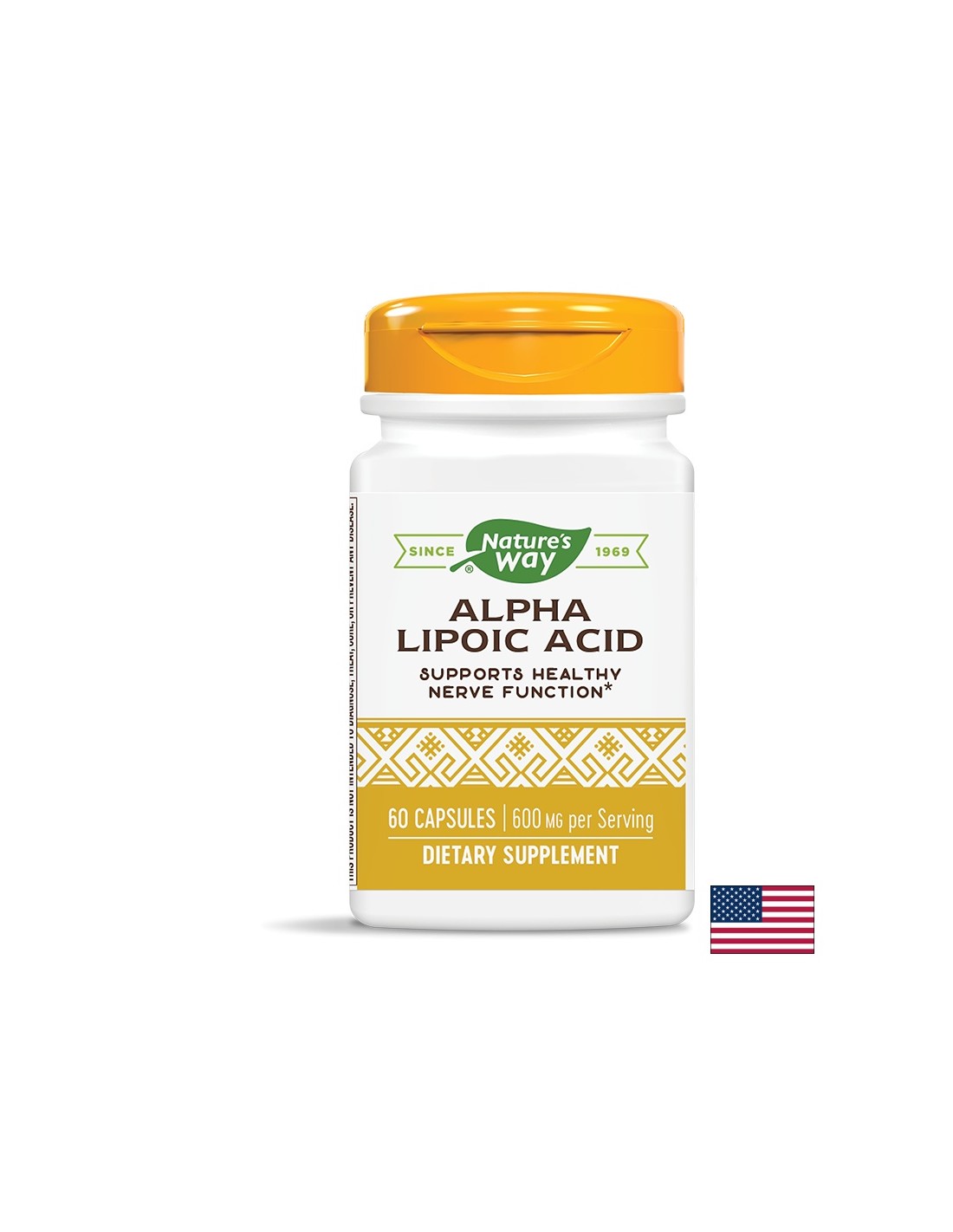 Alpha Lipoic Acid 200 mg x 60 κάψουλες φύσης