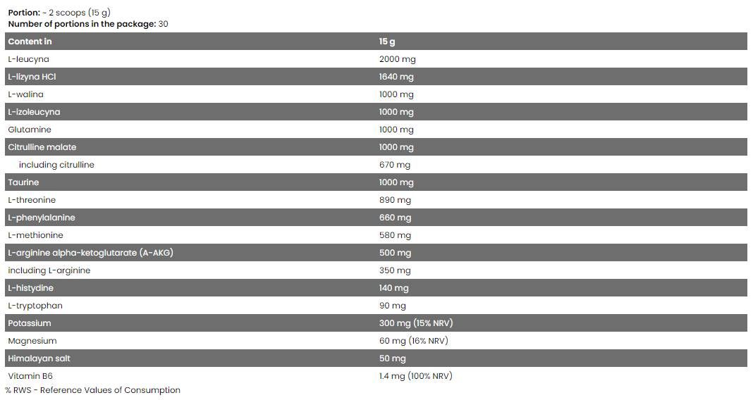 Xtreme Napalm/Amino 13 + ηλεκτρολύτες - 450 γραμμάρια