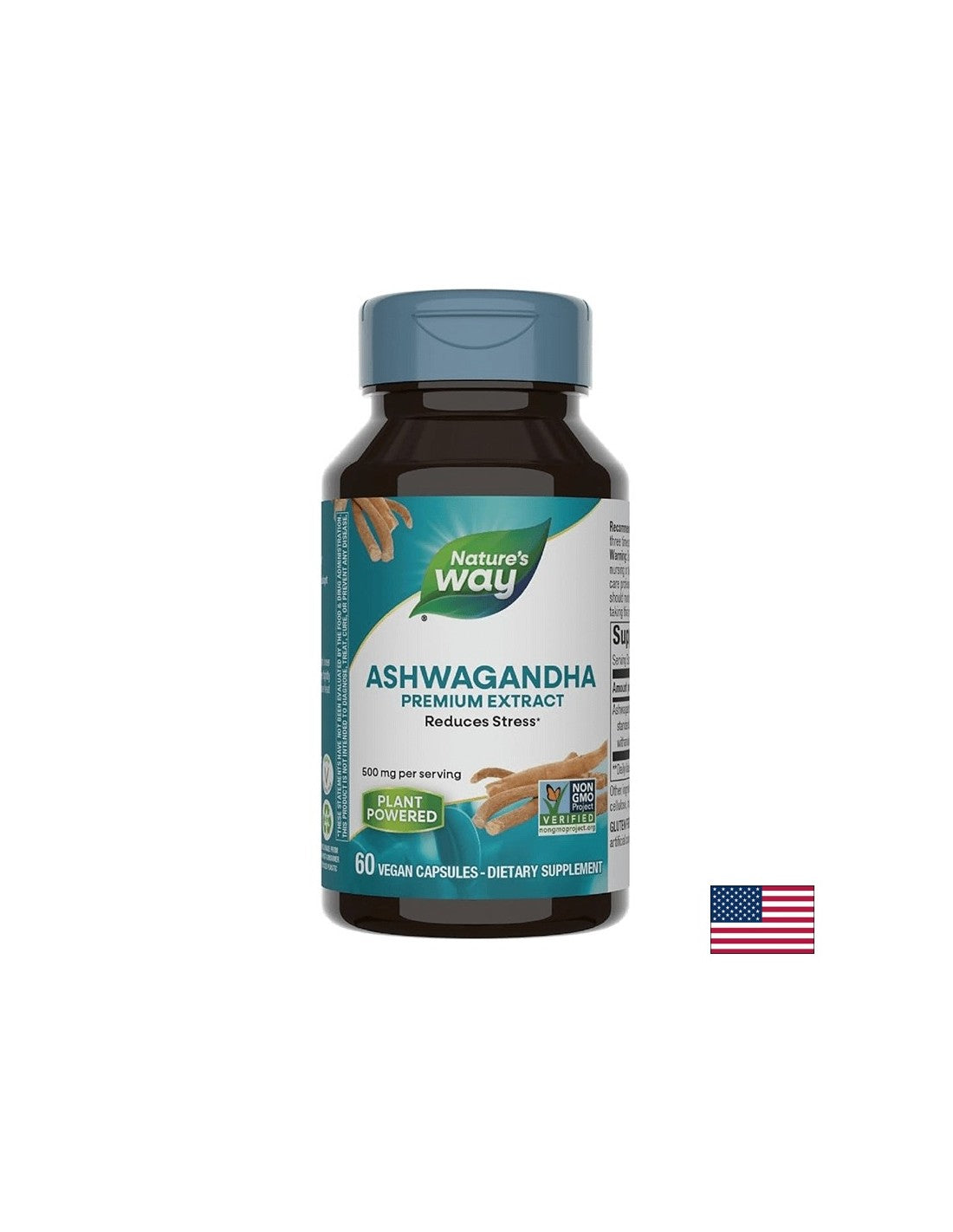 Ashwagandha 500 mg - 60 κάψουλες