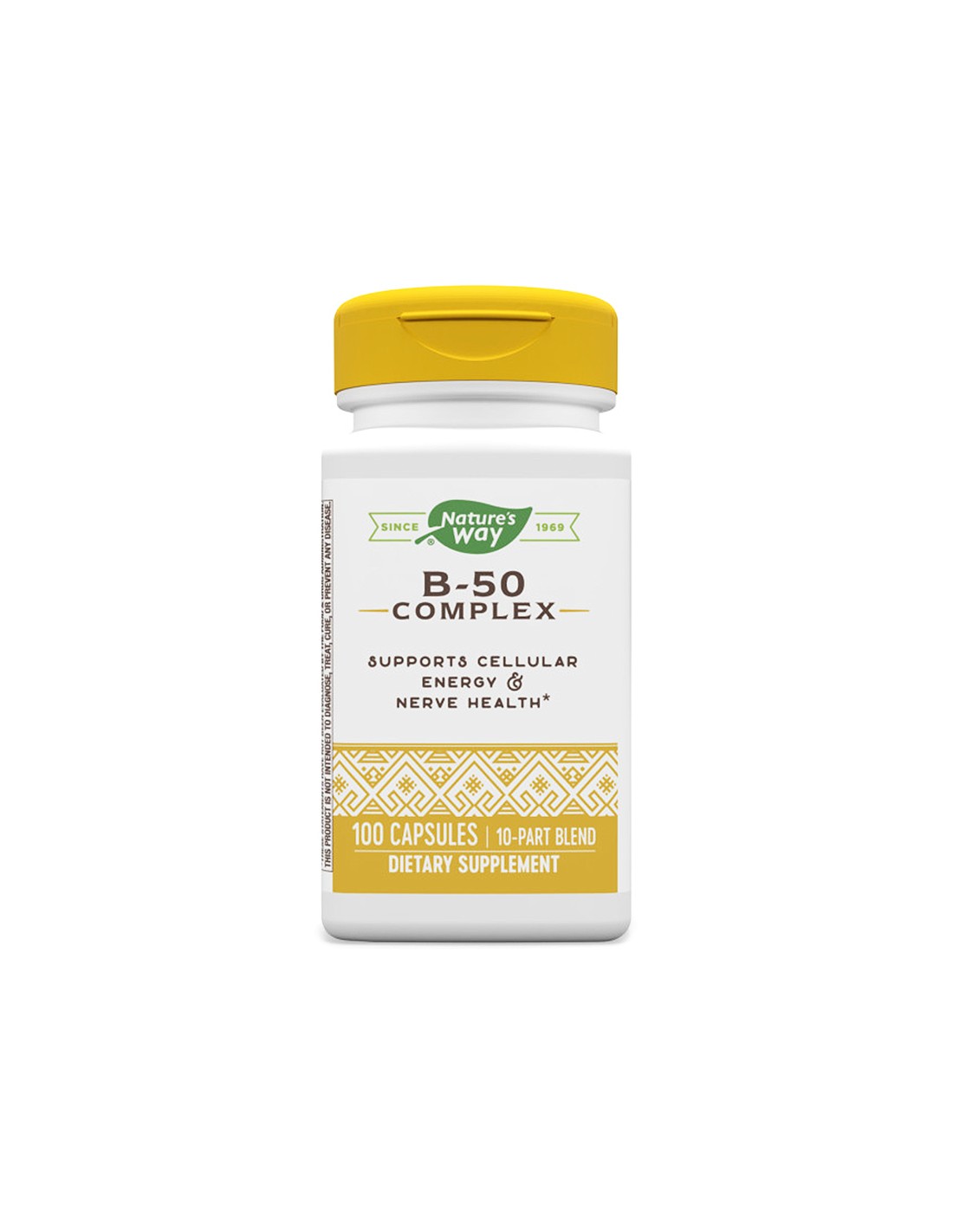 B-50 Complex - Vitamin B-50 complex, 100 capsules Nature's Way - Nutra Best Europe