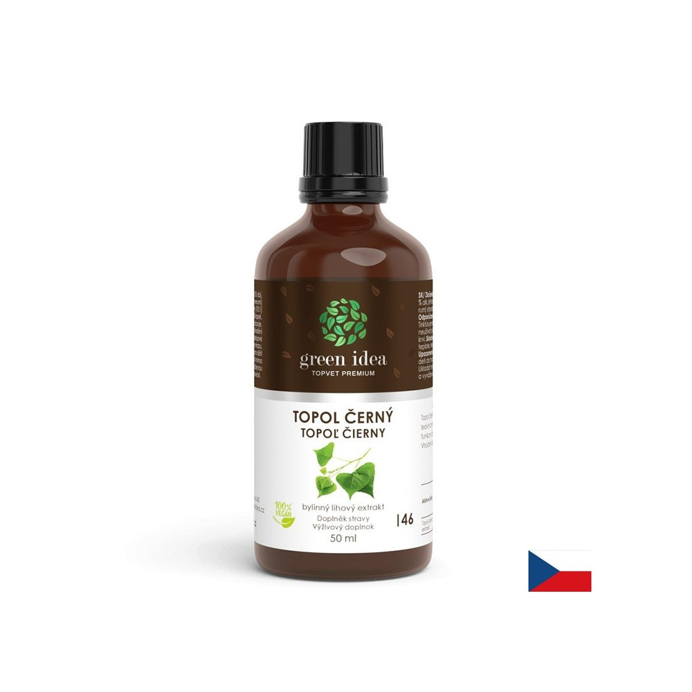 Νεφροί και ουροποιητικό σύστημα - Μαύρη λεύκα, 50 ml βάμματα