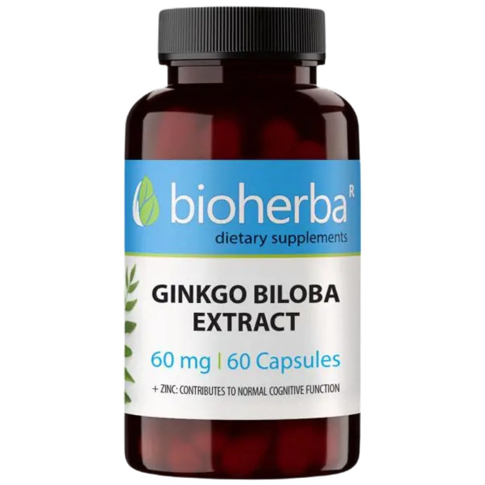 Εκχύλισμα Ginkgo Biloba 60 mg - 60 κάψουλες