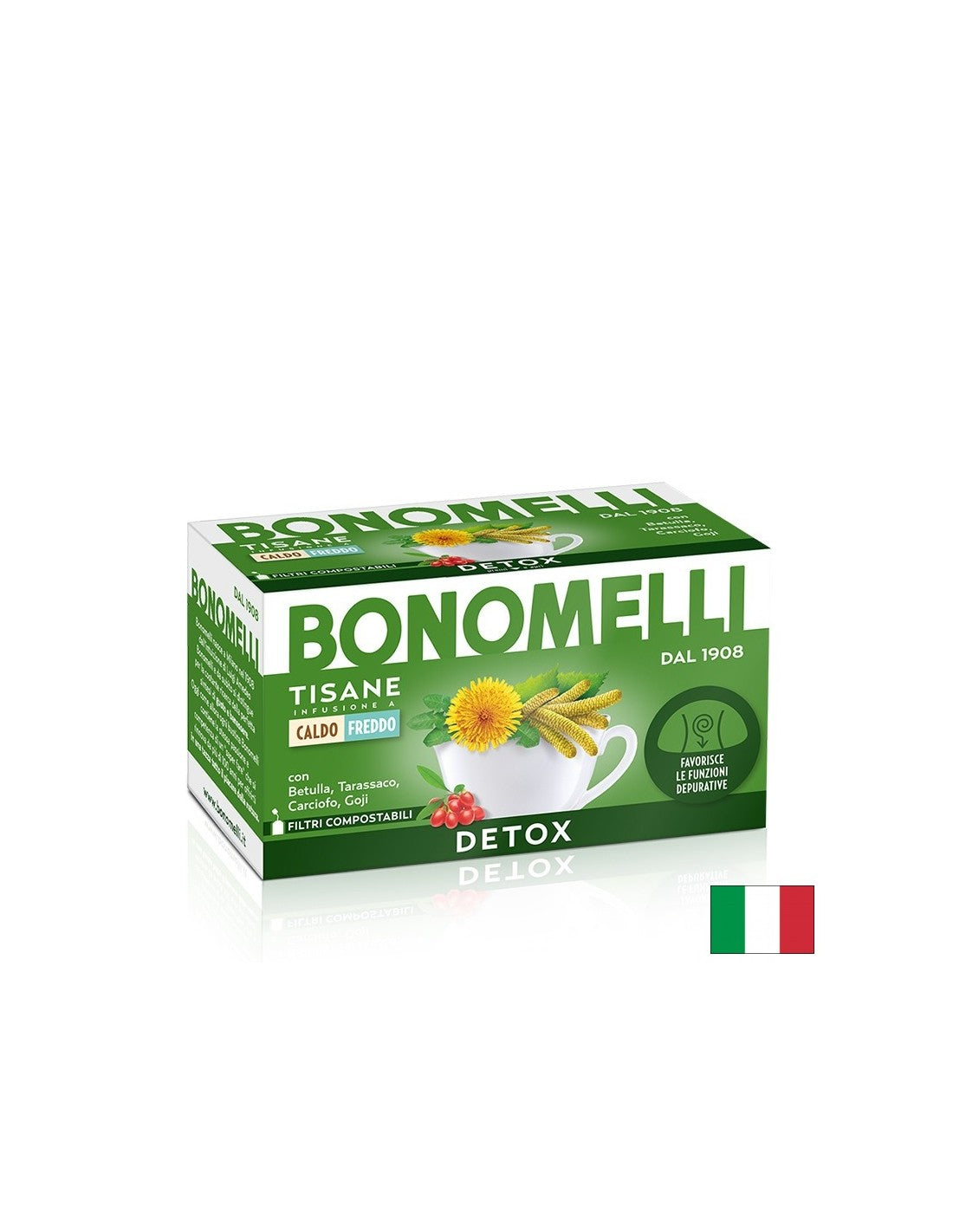 Herbal Tea Detox - Καθαρισμός και μεταβολική ισορροπία, 16 σακουλάκια