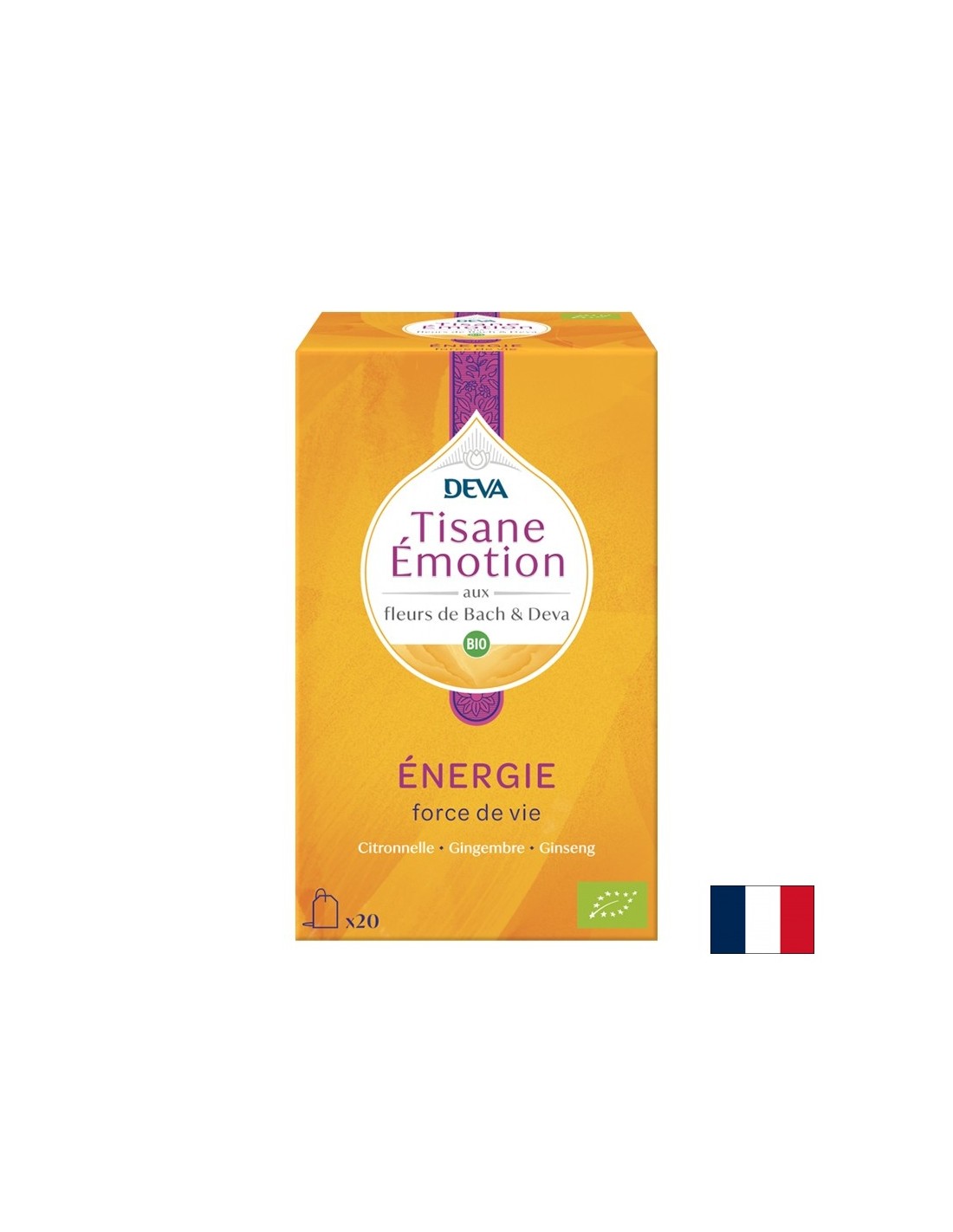 Η ενέργεια "Energy" (με floral elixirs σύμφωνα με τη μέθοδο του Dr. Bach), 20 τσάντες φίλτρου