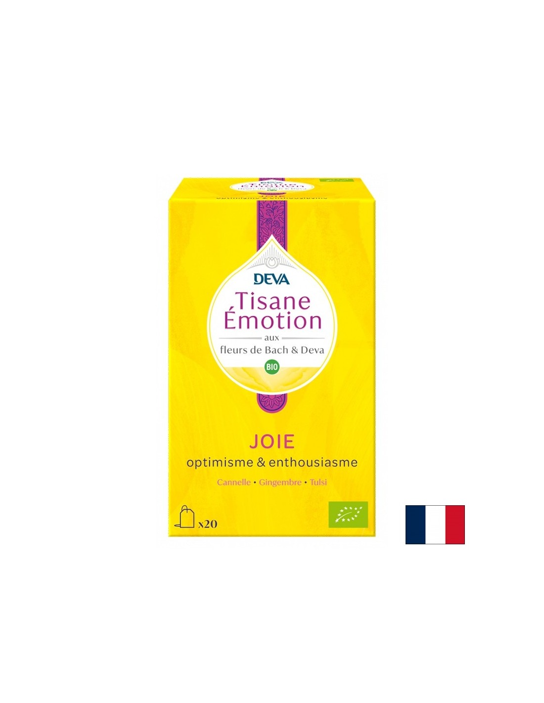 Το Herbal Tea "Joy" (με floral elixirs σύμφωνα με τη μέθοδο του Dr. Bach), 20 τσάντες φίλτρου