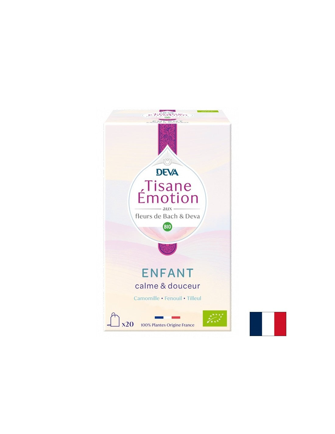 Το Herbal Tea "Serenity" για τα παιδιά (με λουλούδια ελιξίρια σύμφωνα με τη μέθοδο του Dr. Bach), 20 τσάντες φίλτρου