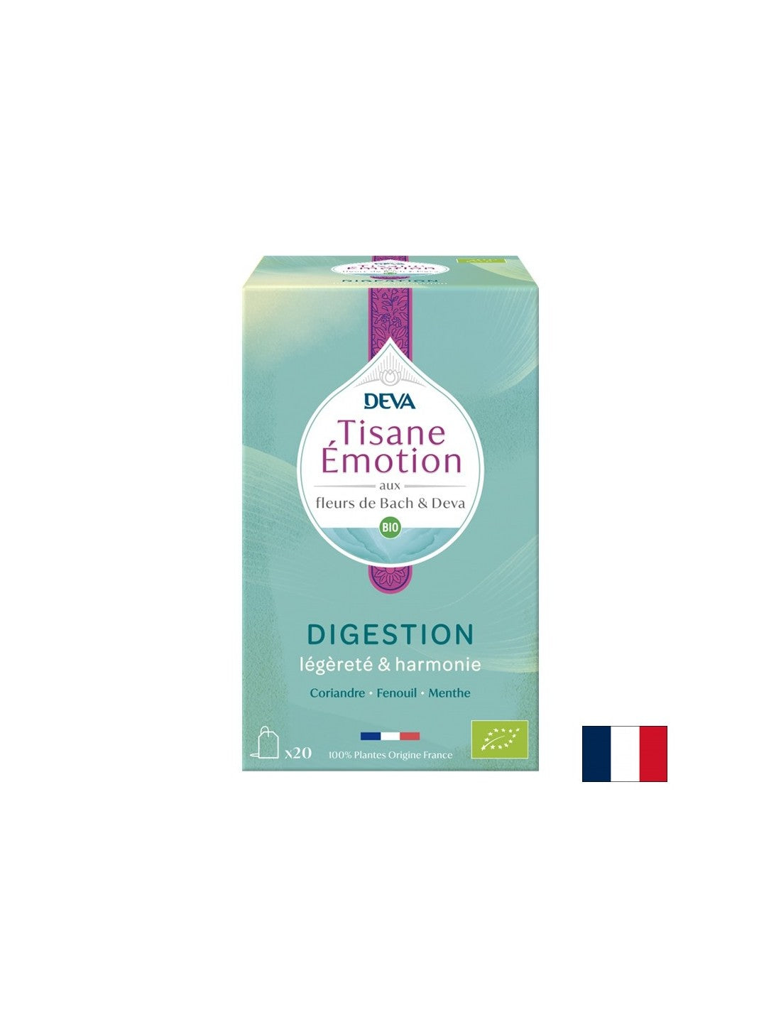 Τσάι βοτάνων για καλή πέψη (με floral elixirs σύμφωνα με τη μέθοδο του Dr. Bach), 20 σακούλες φίλτρου