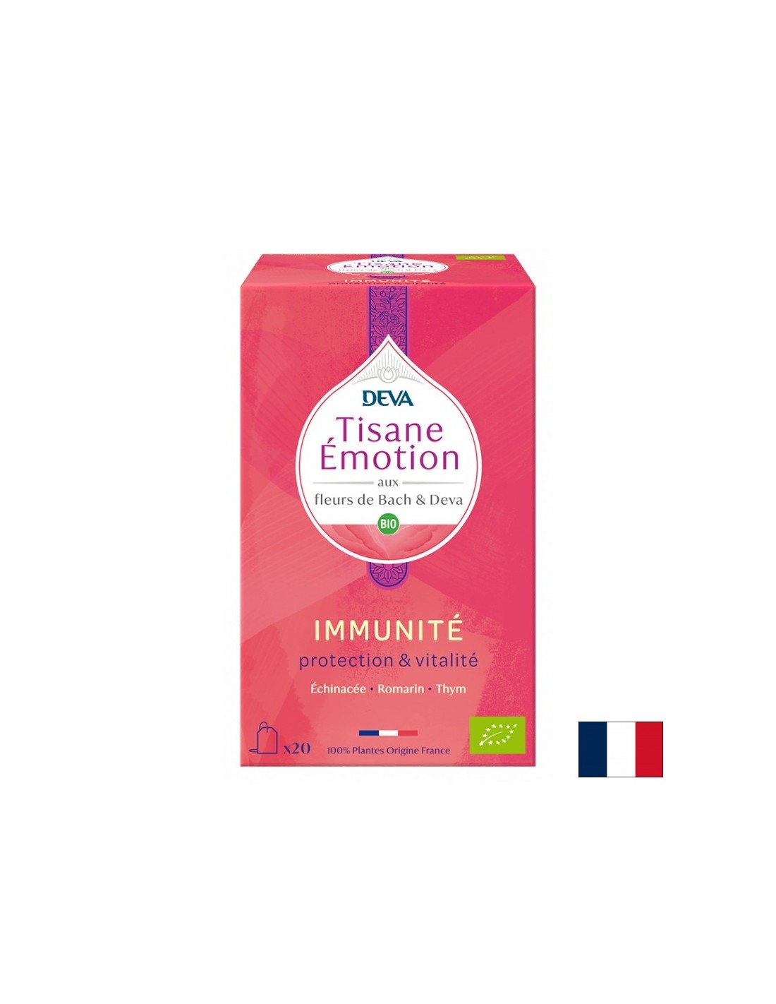 Τσάι βοτάνων για ανοσία (με λουλούδια ελιξίρια σύμφωνα με τη μέθοδο του Δρ. Bach), 20 σακούλες φίλτρου