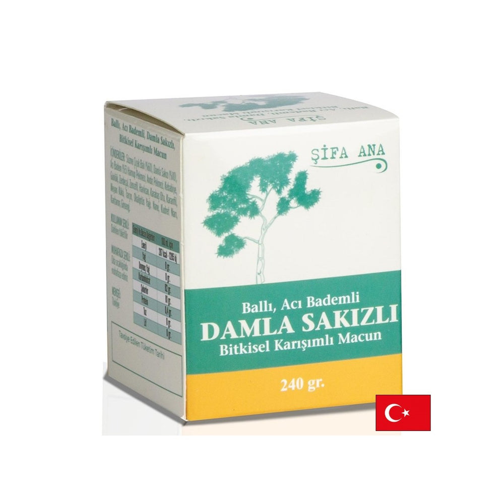 Φυτική πάστα με μέλι, πικραμύγδαλο και μαστιχέλαιο - για καλή πέψη, 250 γρ.